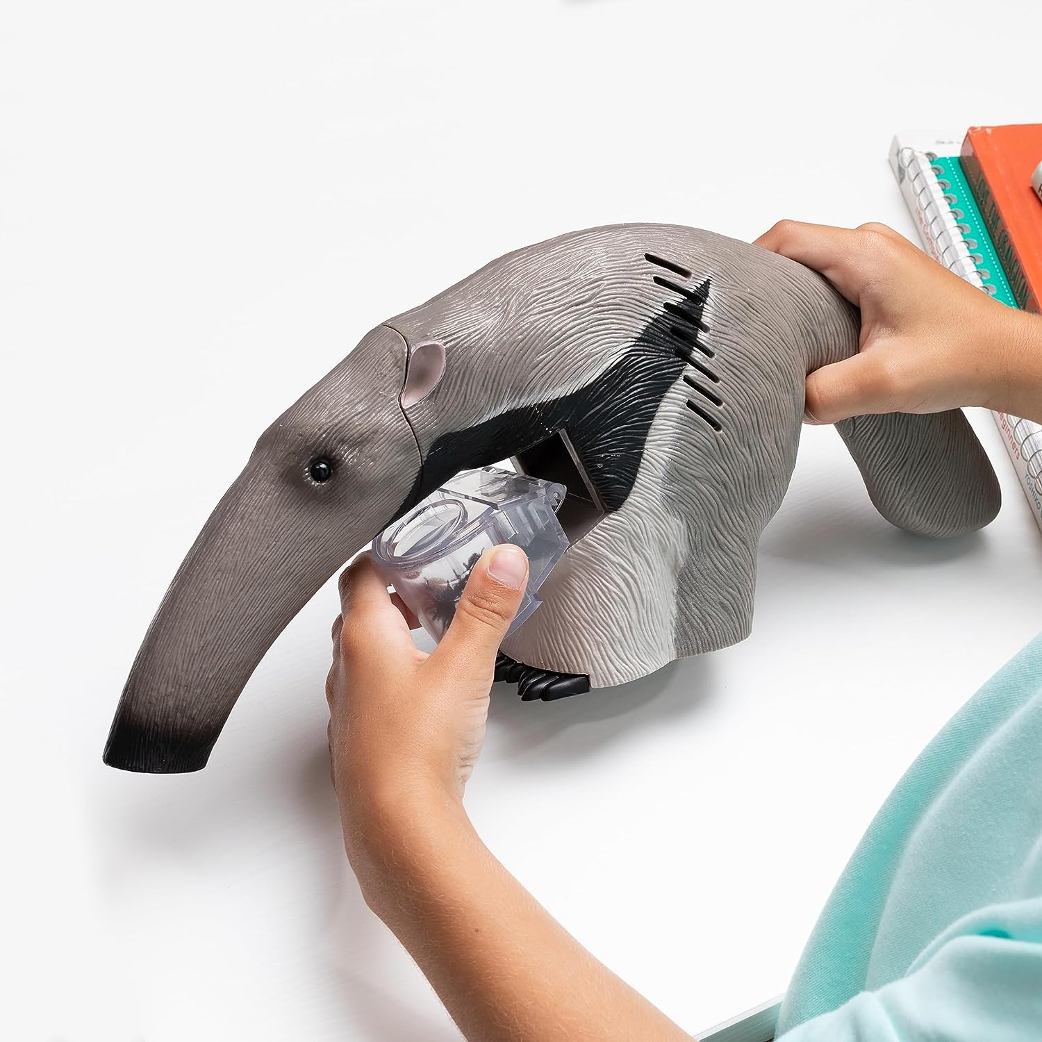 Uncle Milton | Ant Eater Bug Vacuum 2.0 | Live Ecosystem Ant Habitat, STEM Educational Kids Toy, Study Behavior at Home & School | Basic Fun 14998