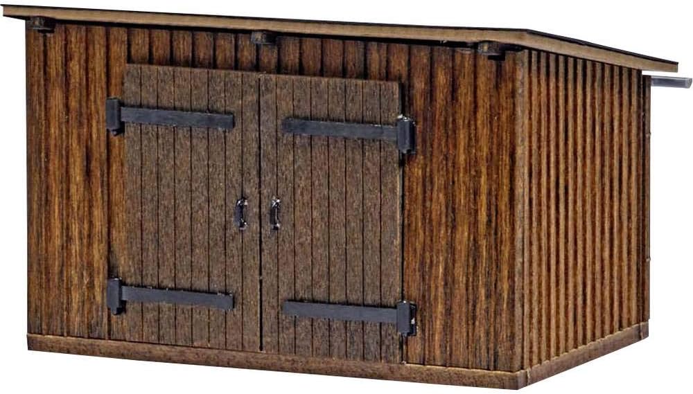 Busch 1594 Wooden Shed HO Structure Scale Model Structure
