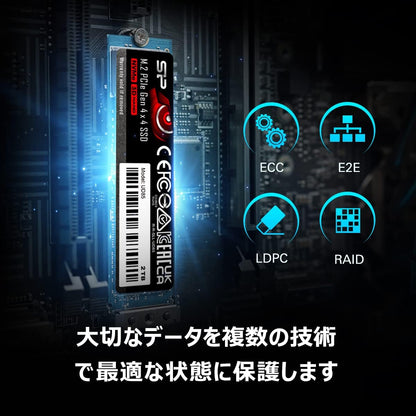 SILICON POWER SSD UD85 500Go M.2 PCIe