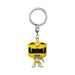 Funko POP! Keychain: Mighty Morphin Power Yellow Rangers 30th - YLW Yellow Ranger - Power Rangers TV - Collectable Vinyl Mini Figure Novelty Keyring - Stocking Filler - Gift Idea - TV Fans