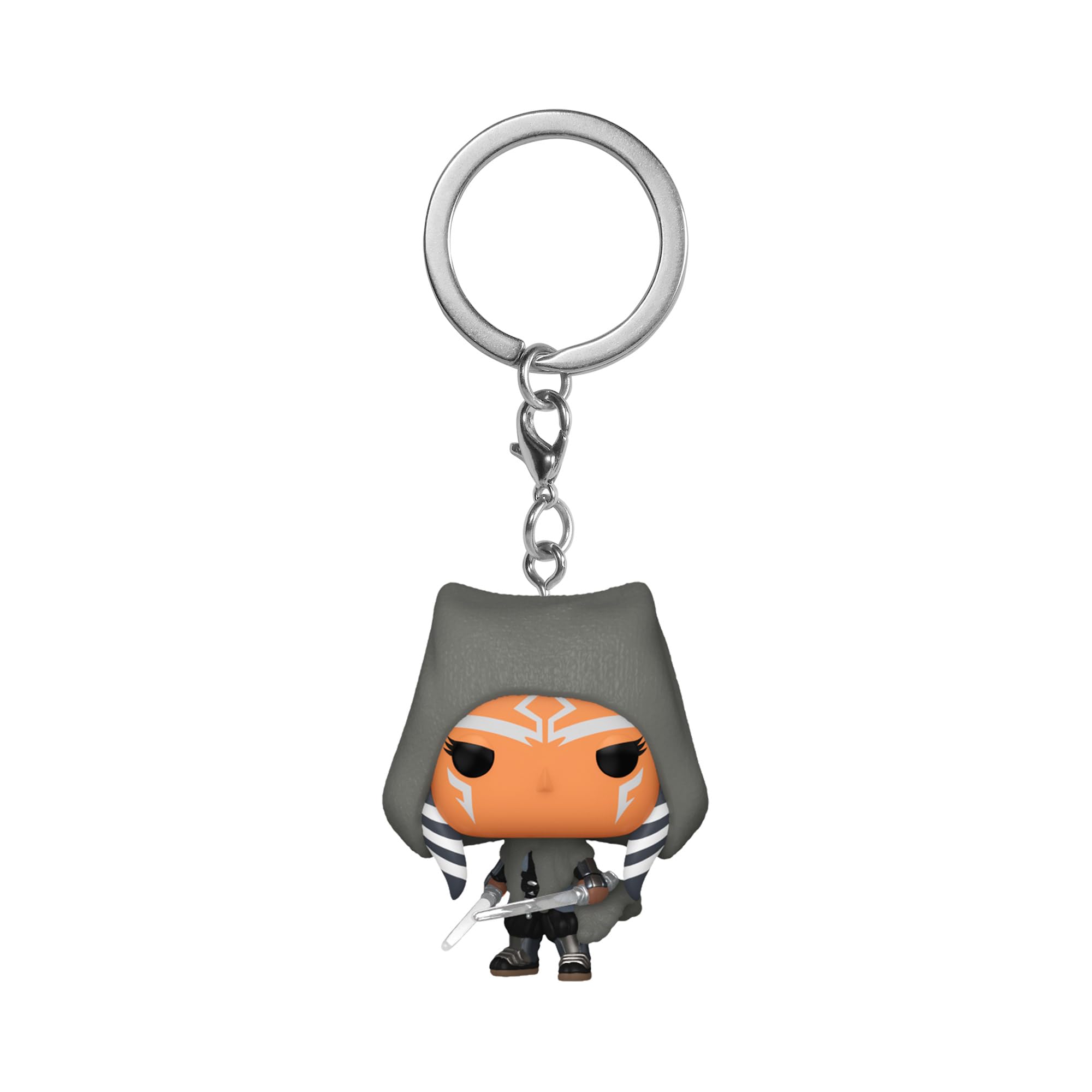 Funko POP! Keychain: Mighty Morphin Power Rangers 30th - Black Ranger - Power Rangers TV - Collectable Vinyl Mini Figure Novelty Keyring - Stocking Filler - Gift Idea - Official Merchandise - TV Fans