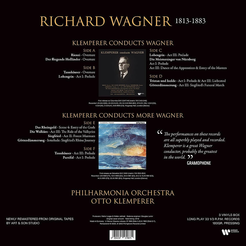Klemperer Conducts Wagner