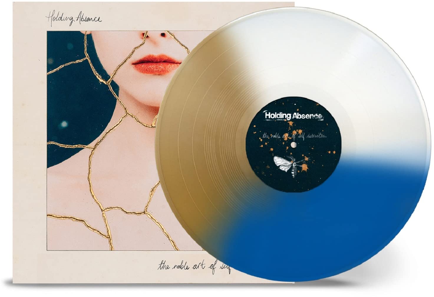 The Noble Art of Self Destruction - White/Gold/Mid Blue Tri-Color
