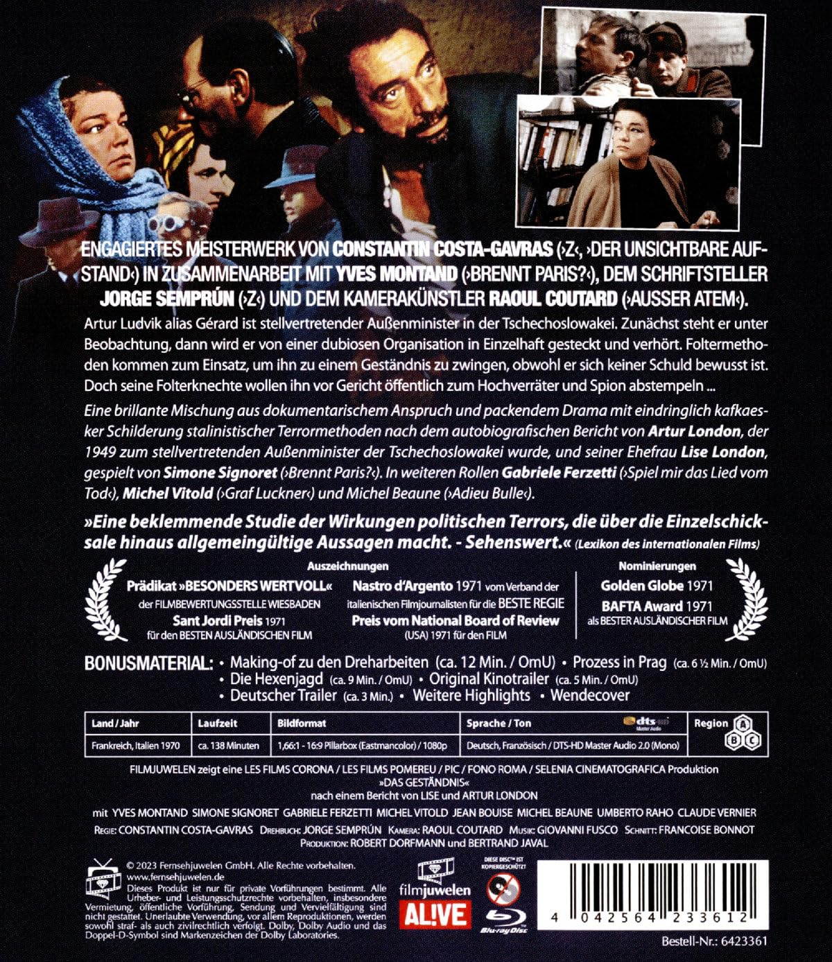 Das Geständnis (Filmjuwelen) (Neuauflage)