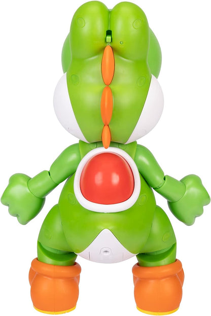 Super Mario Let's Go, Yoshi Action Figure functional