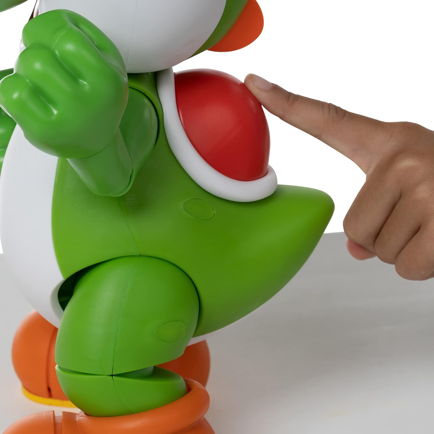 Super Mario Let's Go, Yoshi Action Figure functional