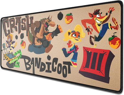 DEVplus Crash Bandicoot XXL tapis de souris Illustration