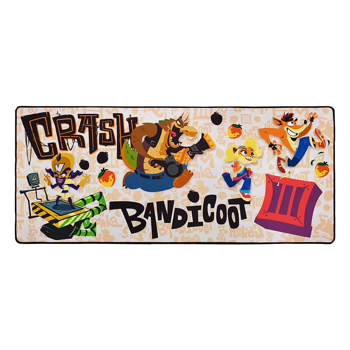 DEVplus Crash Bandicoot XXL tapis de souris Illustration