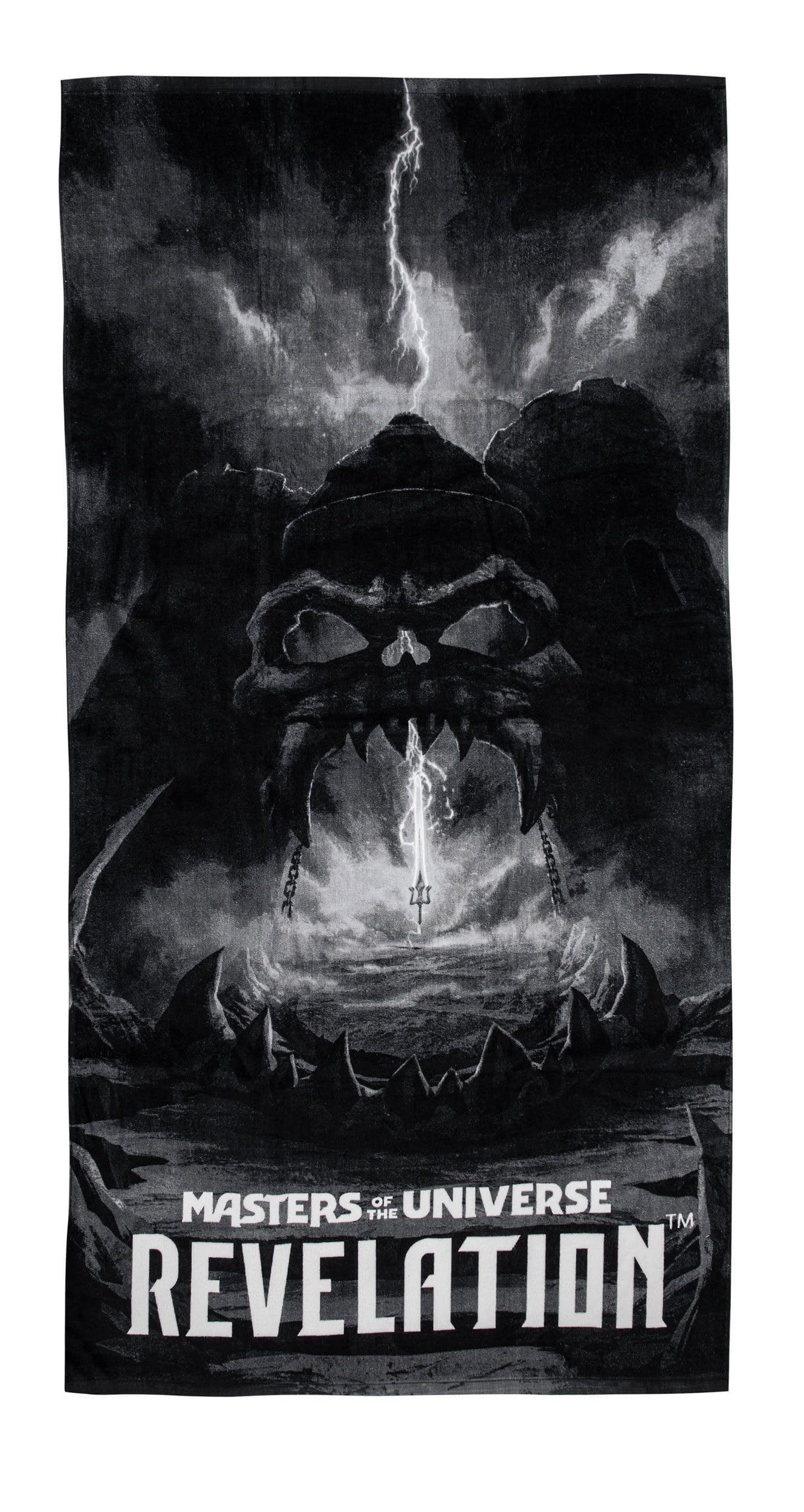 Cinereplicas Les Maîtres de l´Univers serviette de bain Dark Castle Grayskull 140 x 70 cm
