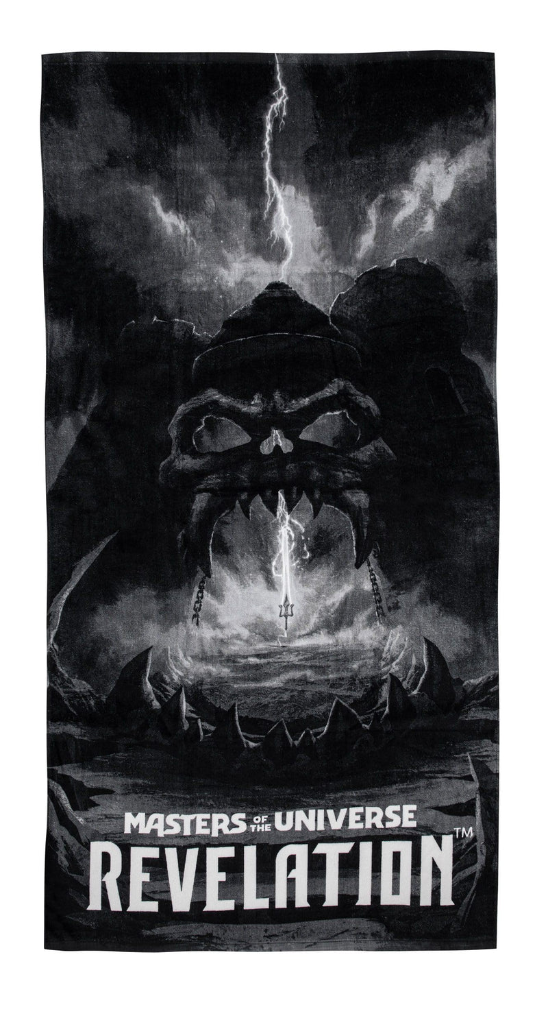 Cinereplicas Les Maîtres de l´Univers serviette de bain Dark Castle Grayskull 140 x 70 cm