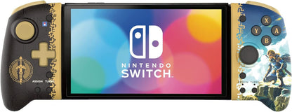 HORI - Split Pad Pro (Zelda - Nueva Edición Tears of the Kingdom) para Nintendo Switch y Modelo OLED (Licencia oficial