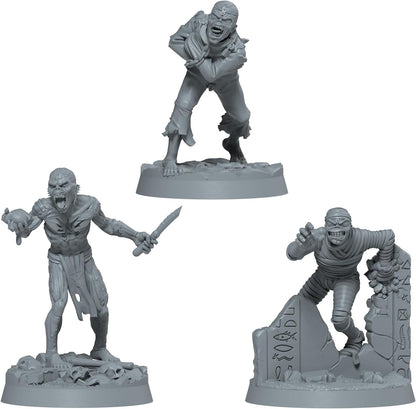 Zombicide Iron Maiden Character Pack #2 - Set of Iron Maiden Miniatures Compatible with Zombicide 2nd Edition, Ages 14+, 1-6 Players, 60 Minute Playtime, Made by CMON