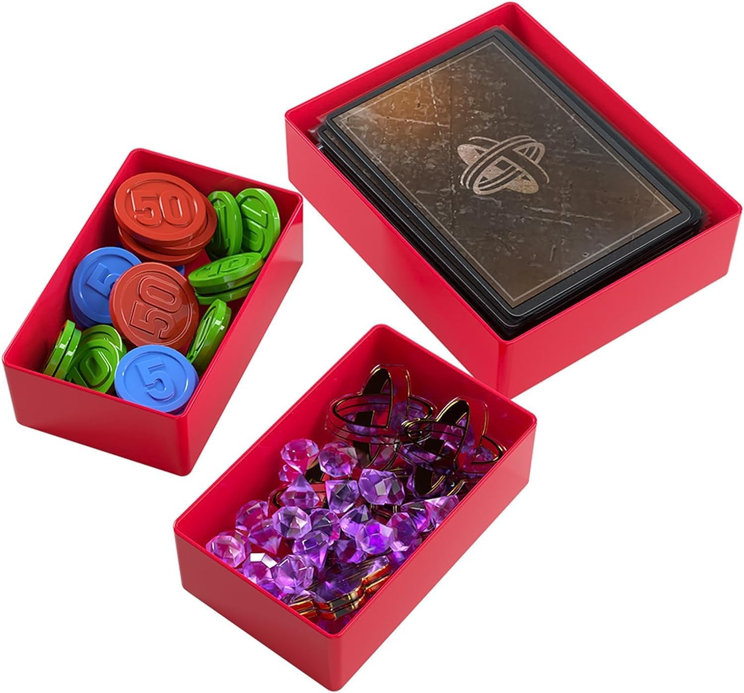 Gamegenic GGS22031ML Token Silo Card Add-On Red