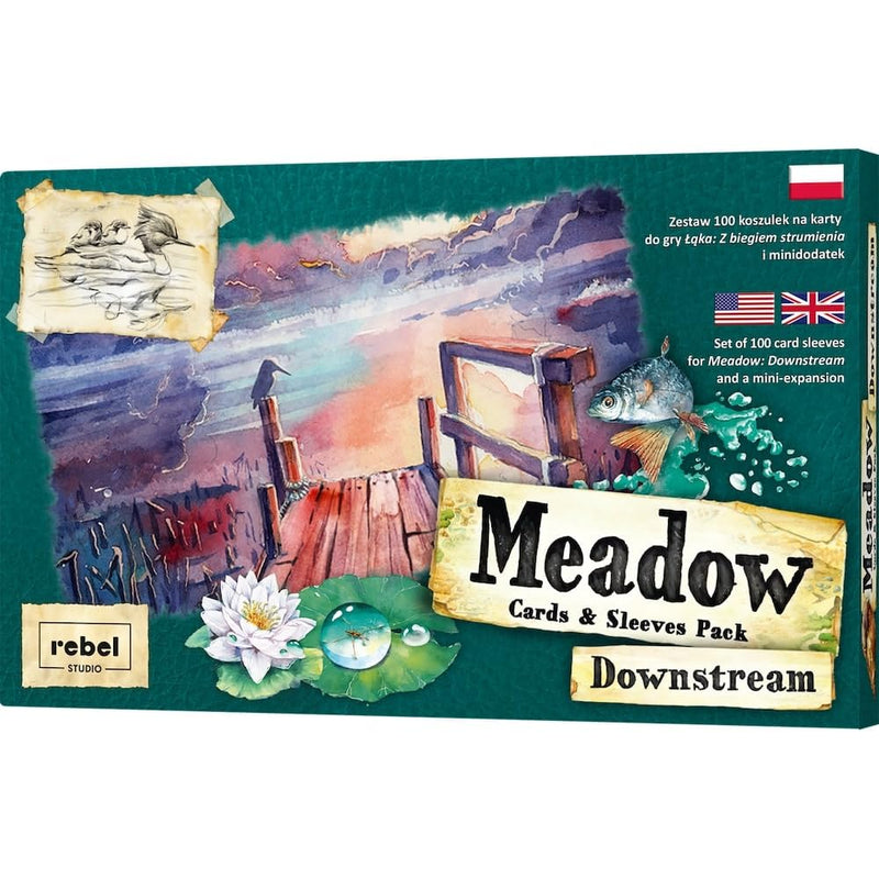 Rebel, Meadow: Over the stream - T-shirts with a set of cards