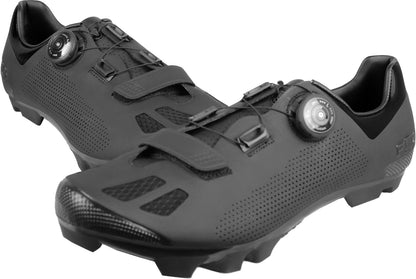 FLR F70 Pro MTB M250 Shoe in Matt Black - Size 40 [Black]