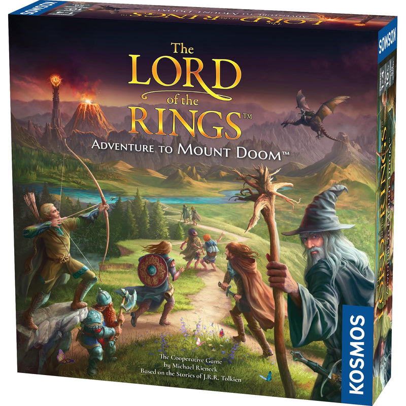 Lord of The Rings: Adventure to Mount Doom | Family Game | Cooperative Game | Strategy Game