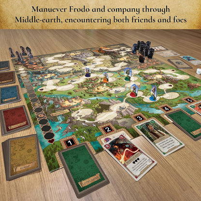 Lord of The Rings: Adventure to Mount Doom | Family Game | Cooperative Game | Strategy Game