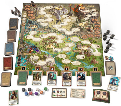 Lord of The Rings: Adventure to Mount Doom | Family Game | Cooperative Game | Strategy Game