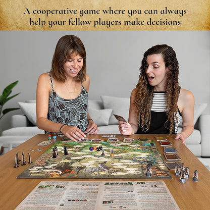 Lord of The Rings: Adventure to Mount Doom | Family Game | Cooperative Game | Strategy Game