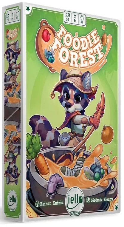 Iello | Foodie Forest | Card Game | Ages 8+ | 2-5 Players | 30 Minutes Playing Time