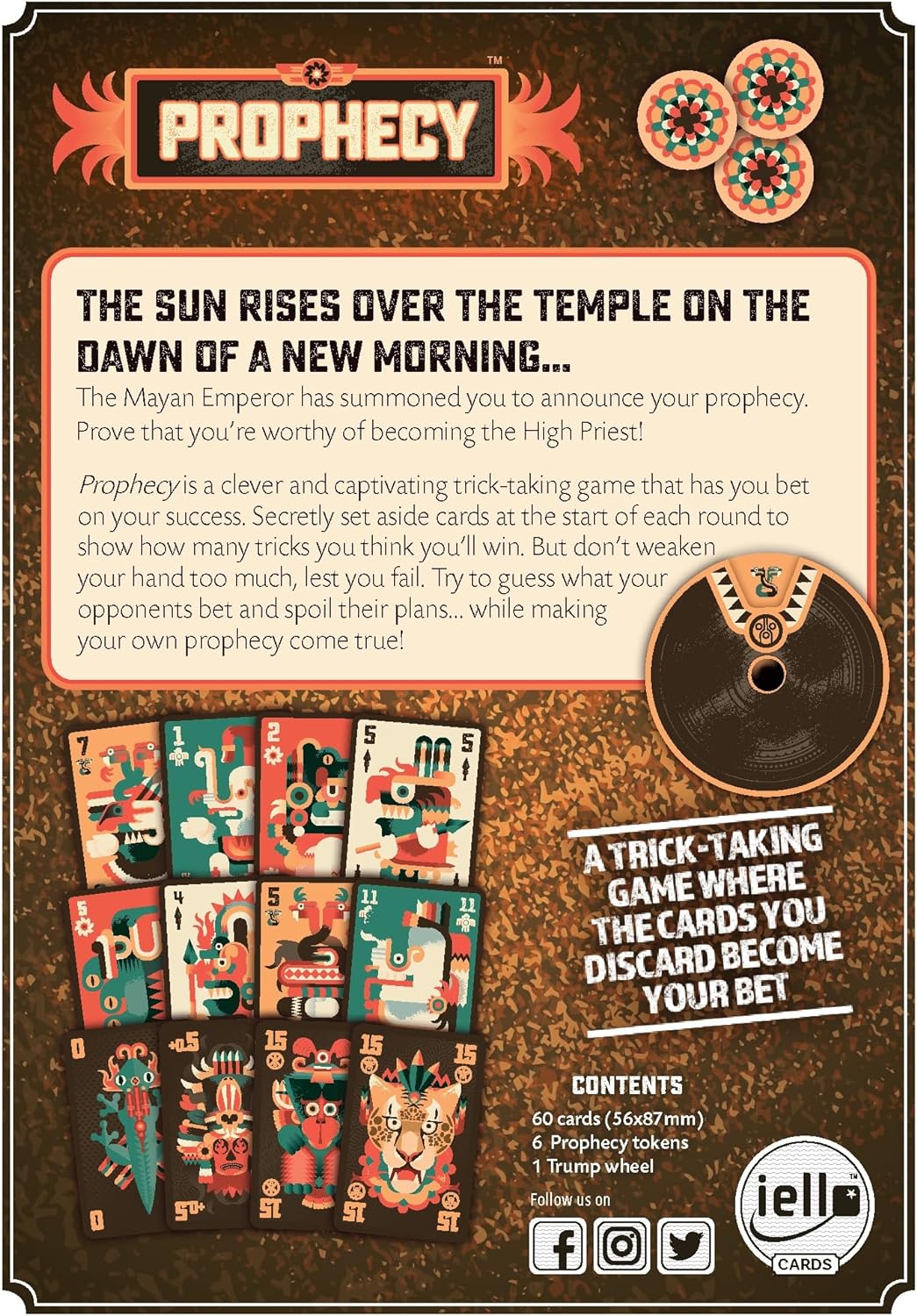 Iello | Prophecy | Card Game | Ages 10+ | 2-6 Players | 40 Minutes Playing Time