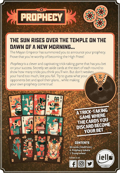 Iello | Prophecy | Card Game | Ages 10+ | 2-6 Players | 40 Minutes Playing Time
