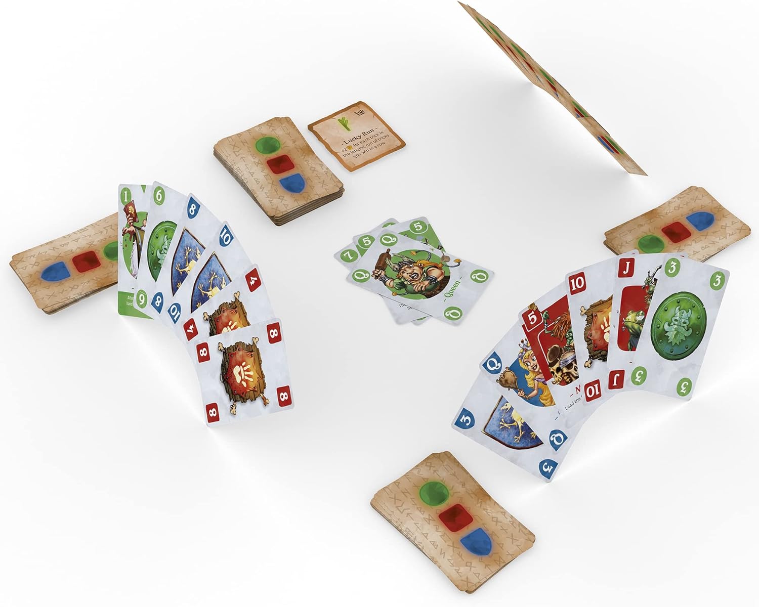 Iello | The Dwarf King | Card Game | Ages 10+ | 3-5 Players | 40 Minutes Playing Time
