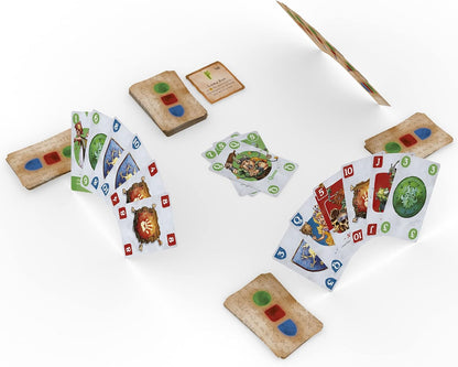 Iello | The Dwarf King | Card Game | Ages 10+ | 3-5 Players | 40 Minutes Playing Time