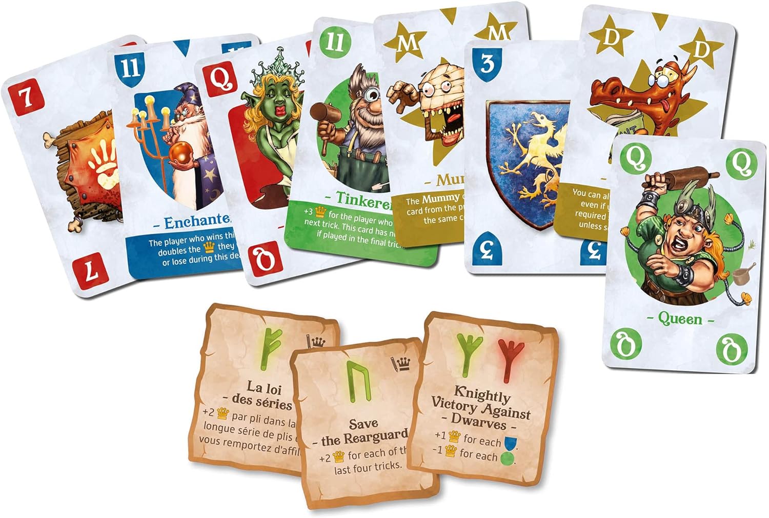 Iello | The Dwarf King | Card Game | Ages 10+ | 3-5 Players | 40 Minutes Playing Time
