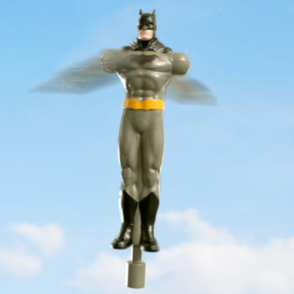 Flying Heroes 07979 DC Pull The Cord to Watch him Fly Action Hero Ideal Present for Boys Aged 4-7 Years Batman Superhero Toy