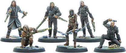 Modiphius: The Elder Scrolls: Call to Arms: Thieves Guild - 6 Figure Resin Expansion, Chapter 4, Unpainted, 32mm Miniatures with Scenic Bases, RPG