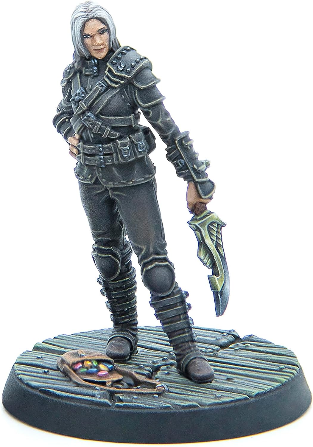 Modiphius: The Elder Scrolls: Call to Arms: Thieves Guild - 6 Figure Resin Expansion, Chapter 4, Unpainted, 32mm Miniatures with Scenic Bases, RPG