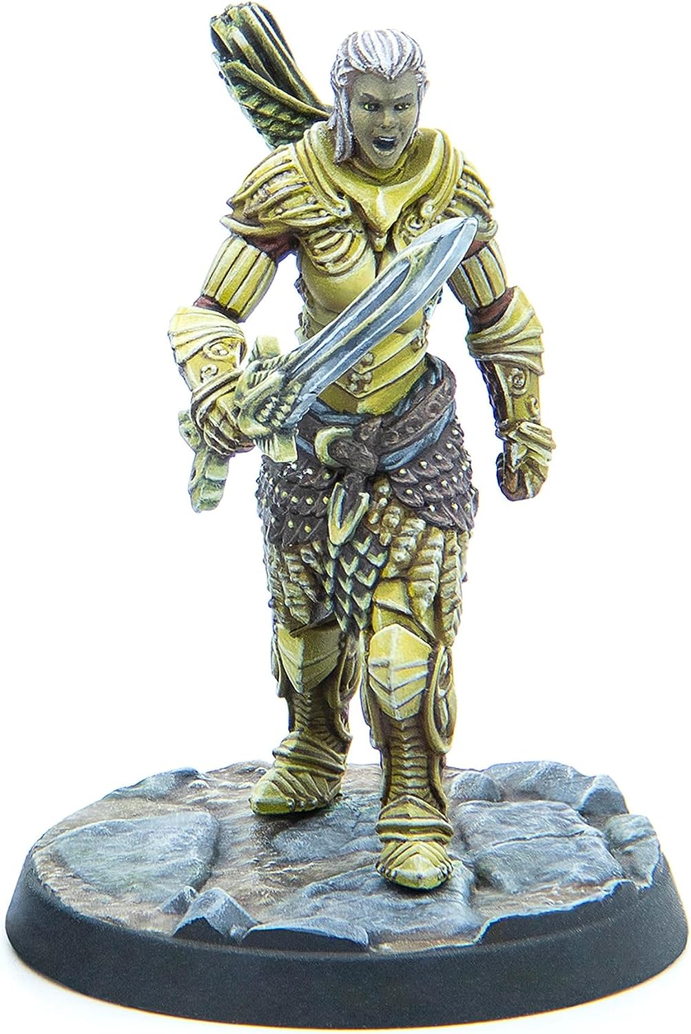 Modiphius: The Elder Scrolls: Call to Arms: Thalmor Patrol - 6 Figure Resin Expansion, Chapter 4, Unpainted, 32mm Miniatures with Scenic Bases, RPG