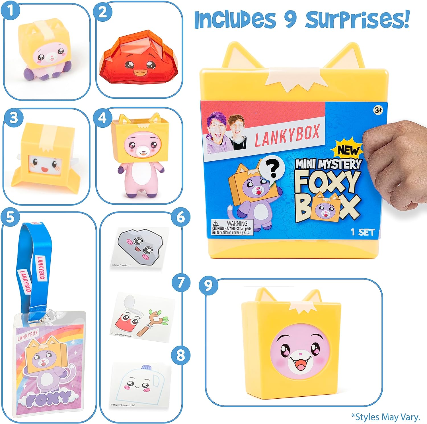 LankyBox Mini Foxy Mystery Box