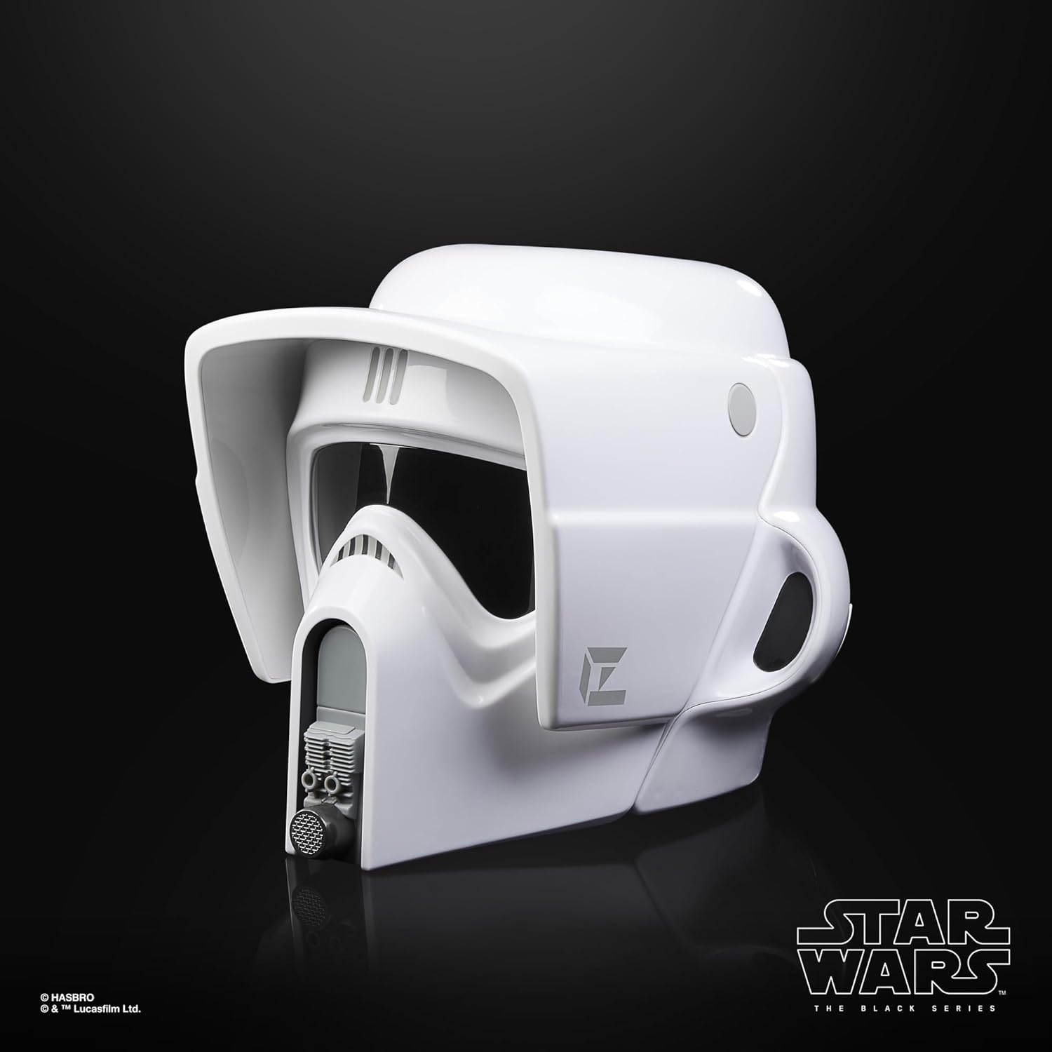 Star Wars The Black Series Scout Trooper Premium Electronic Helmet, Return of the Jedi Adult Roleplay Item