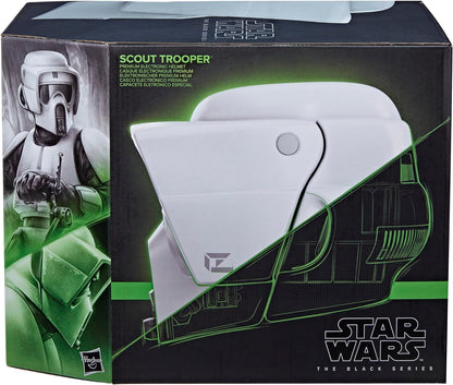 Star Wars The Black Series Scout Trooper Premium Electronic Helmet, Return of the Jedi Adult Roleplay Item