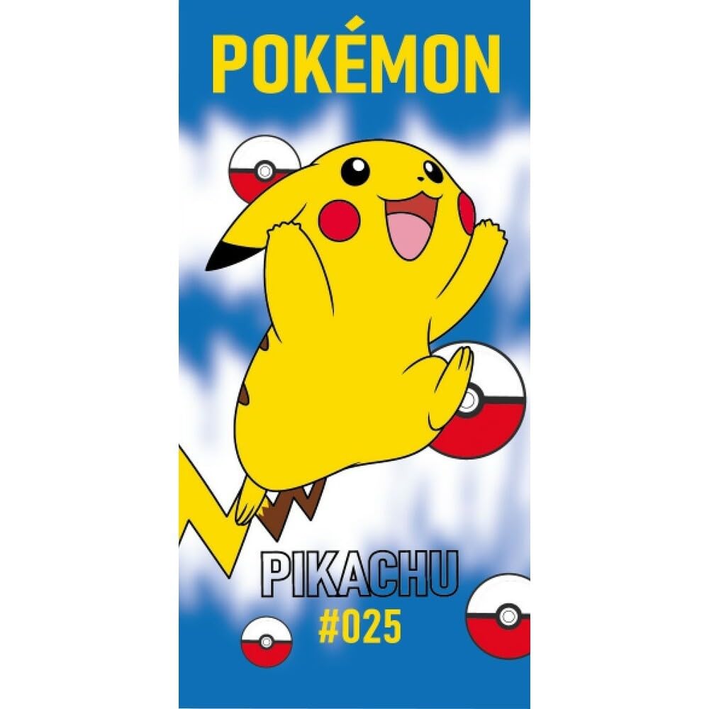 Pokemon - Microfiber Towel Pikachu ( 70 x 140 Cm )