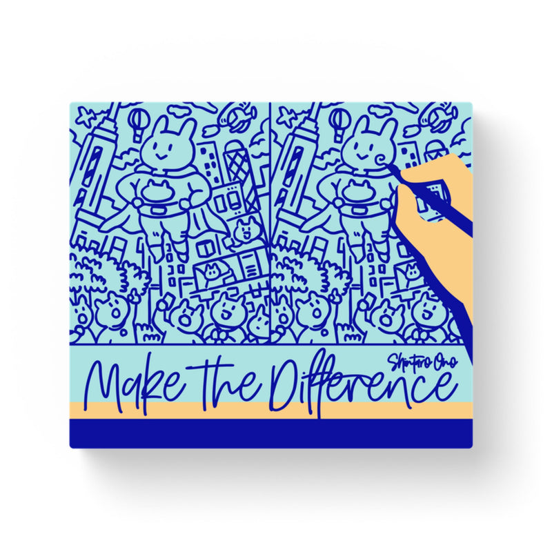 Oink Games Make The Difference Family Game • Spot The Mistake Game for Friends & Family • Board Game for 2-5 Players • Social Game for Adults & Kids • 7 Year Olds + (English Version)