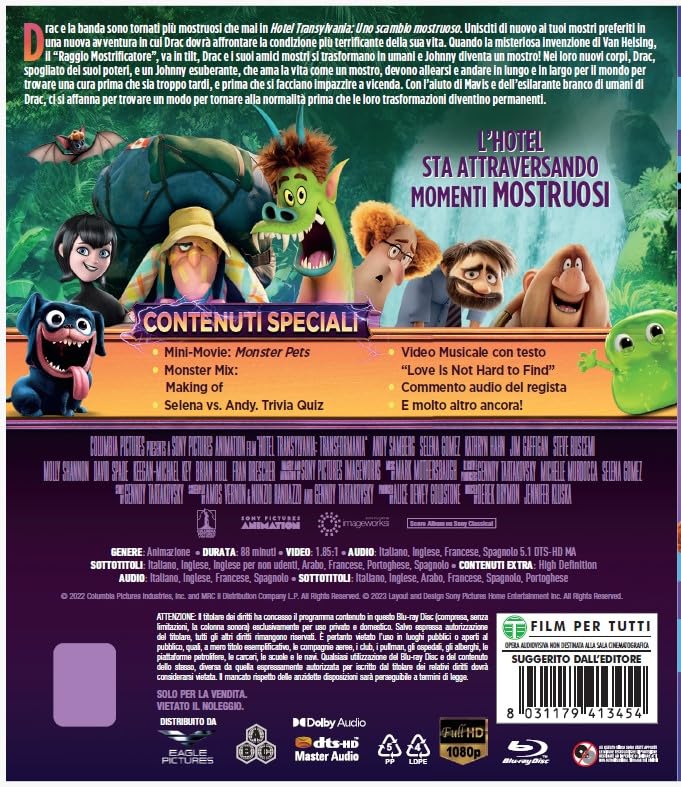 Hotel Transylvania 4 - Uno Scambio Mostruoso - Bd