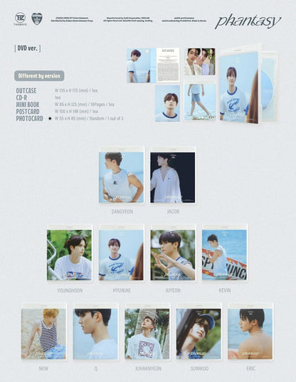 Phantasy - Part.1 Christmas In August Version incl. 16pg Mini-Book, Postcard + Photocard