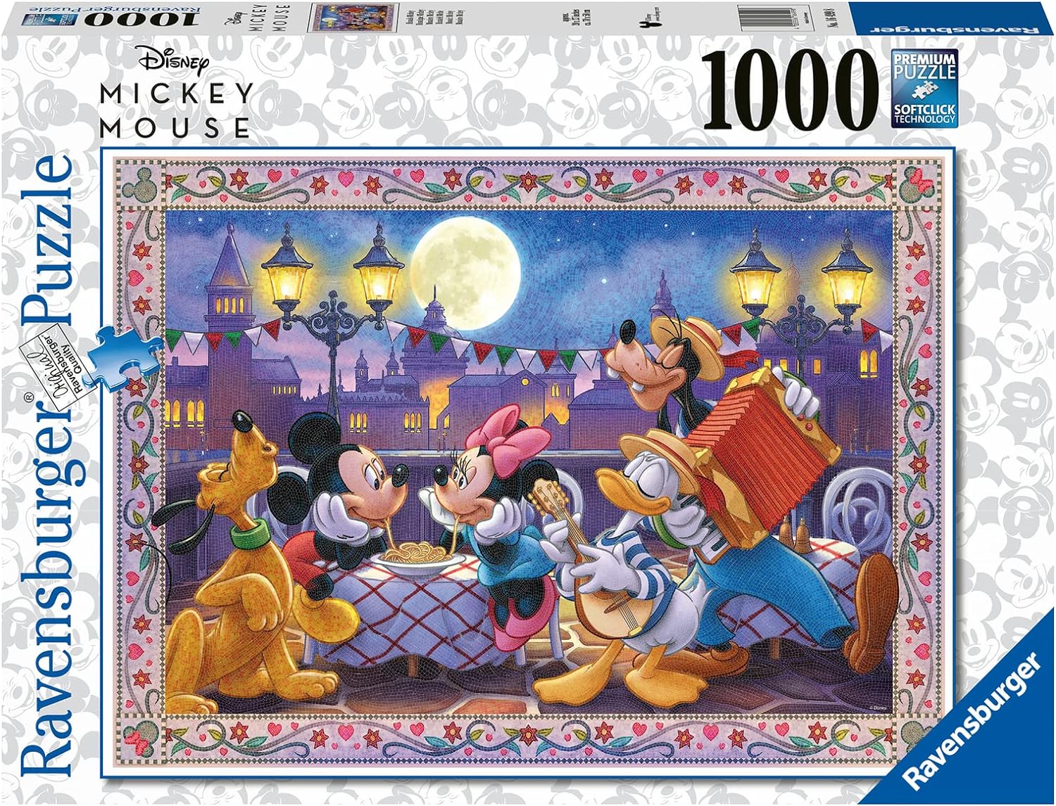 Ravensburger Mosaic Mickey 1000pc Puzzle