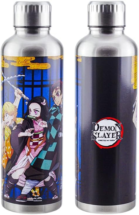 Paladone Demon Slayer Premium Metal Water Bottle, 500ml (16 fl oz