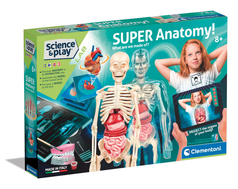 Clementoni - Science & Play - Super Anatomy (78826