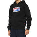100% Youth Official Zip Black Hoodie