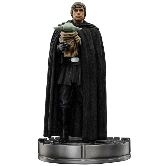 Iron Studios - STAR WARS - Luke Skywalker et Grogu - Statuette ArtScale 1/10 21cm