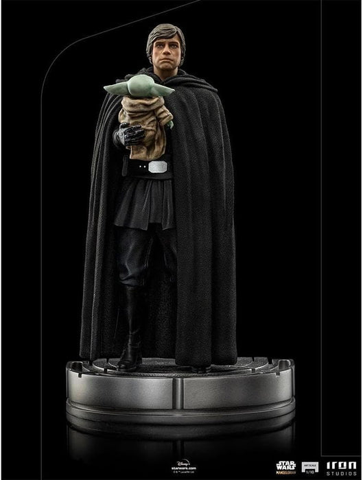 Iron Studios - STAR WARS - Luke Skywalker et Grogu - Statuette ArtScale 1/10 21cm
