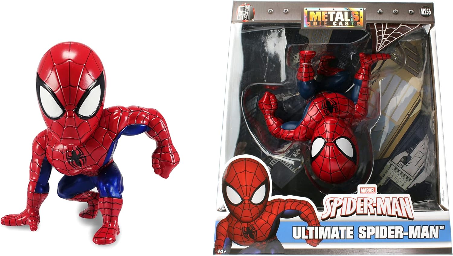 Figura metal Spiderman 15 cm (Jada 253223005)