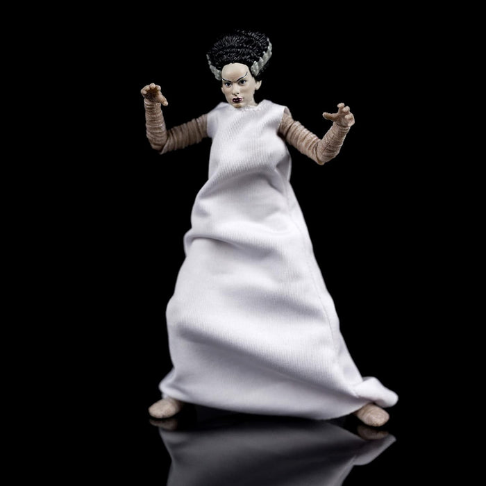 Jada 253251016 Toys Universal Monsters Bride of Frankenstein 6” Deluxe Collector Figure, White, Standard Size