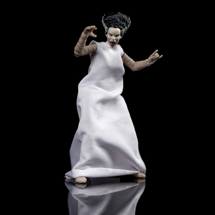 Jada 253251016 Toys Universal Monsters Bride of Frankenstein 6” Deluxe Collector Figure, White, Standard Size