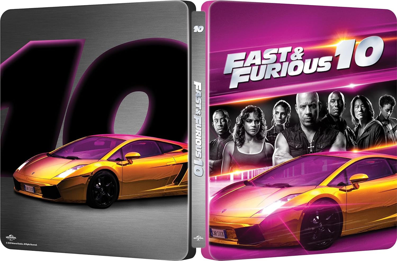 FAST X - STEELBOOK 4K+BD